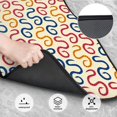 thumbnail image 5 of Uemuo Car Floor Mats - Snake Pattern Carpet Floor Mats for Cars, Auto Accessories Front & Rear Car Floor Foot Mat Sets of 4 Pieces, 5 of 6