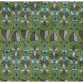 thumbnail image 4 of oneOone Organic Cotton Poplin Twill Fabric Leaves & Floral Block Print Sewing Fabric BTY 42 Inch Wide, 4 of 4