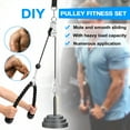 thumbnail image 4 of Fitness DIY Pulley Cable Machine Attachment System Loading Pin Lifting Arm Biceps Triceps Blaster Hand Strength Training Equipment, 4 of 7