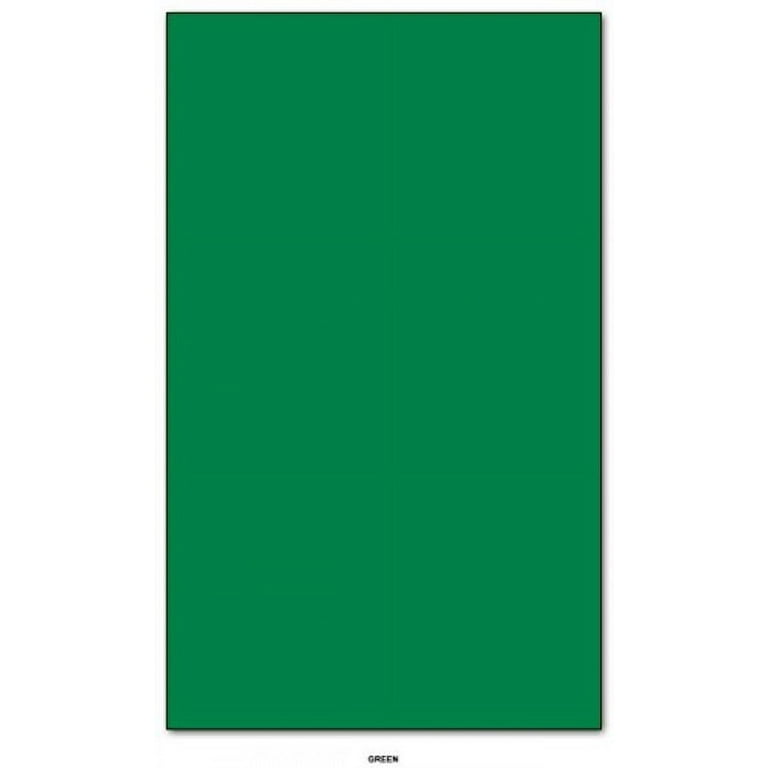 Deluxe Colored Paper, 20 lb Bond Weight, 8.5 x 11, Green, 500/Ream - Zerbee
