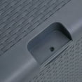 thumbnail image 6 of Cozyhom Resin Wicker Patio Storage Deck Box 120 Gallon, Outdoor Waterproof Patio Cushion Storage Lockable Outside Container, Gray, 6 of 7