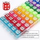 thumbnail image 2 of Dados de colores LzGUNGY 50 piezas dados de 6 caras para juegos de mesa, 2 of 5