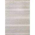 thumbnail image 1 of Ahgly Company Indoor Rectangle Mid-Century Modern White Gold Solid Area Rugs, 7' x 10', 1 of 6