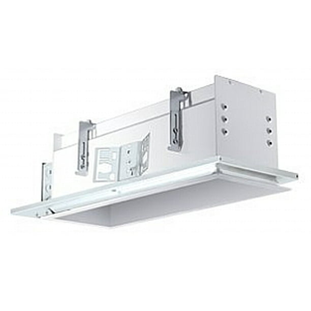 RAB Lighting White 3 Fixture Head Trim Recessed New Construction