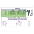 thumbnail image 3 of Gibobby Leggings yoga mujer Pantalones de yoga estampados para mujer Deportes Fitness Pantalones para correr Pantalones deportivos Pantalones de yog(Morado,XL), 3 of 5