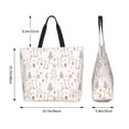 thumbnail image 5 of Kdxio Rabbit Forest Casual Tote Bags Women Big Capacity Shoulder Bag for Women Travel Shoulder Bags Handbags, 5 of 8