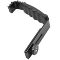 thumbnail image 1 of Photo Flash Video Camera Grip Handle L Handle With 2 Standard Side Hot shoe Mount the holder DSLR, 1 of 5