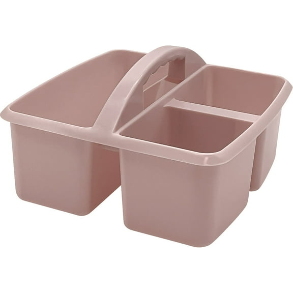Light Mauve Plastic Storage Caddy [TCR20957]