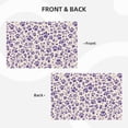thumbnail image 4 of Linen Placemat With 18×12in Double Stitching Is Effectively Insulated And Foldable For Family Hotel Picnic Trips Tiger Print Style Mediumpurple_3 Four Pieces, 4 of 8