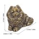 thumbnail image 2 of FENGGUIQU Escultura Decorativa De Perro En Latón Dorado Ideal Para Oficina Y Hogar Con Protección Feng Shui, 2 of 6