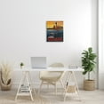 thumbnail image 2 of Stupell Industries Explore Maine Distant Ocean Lighthouse Beacon Travel Graphic Art Gallery Wrapped Canvas Print Wall Art, Design by David Owens Illustration, 2 of 7