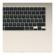 thumbnail image 4 of MacBook Air Apple 15 pulgadas Chip M3 con CPU de ocho núcleos y GPU de diez núcleos 16 GB 512 GB SSD Blanco estrella, 4 of 4