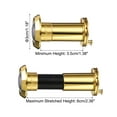 thumbnail image 2 of Unique Bargains 5/8" Door Viewer Peephole Copper Privacy Door Viewer with Drill Bit for Security Home Gold 2Pcs, 2 of 7