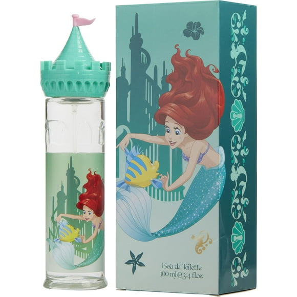 LITTLE MERMAID Princess Ariel Edt Spray 3.4 oz (Embalaje del castillo) Little Disney