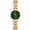 Goldgreen, variant on Women's Sunray Round Watch: Analog Quartz Movement Removable Alloy Band Sunray Dial Daily Bracelet Wristwatch for Women