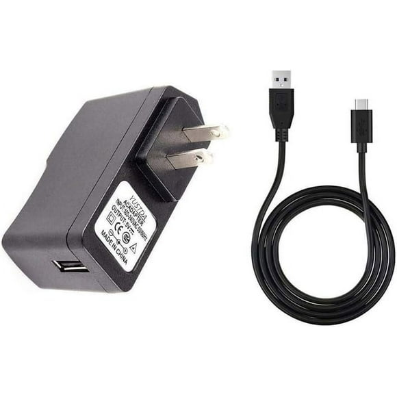 Yustda 5V AC/DC Adapter Wall Charger + Type-C USB Charging Cable USB-C Power Cord Replacement for Amazon eero mesh WiFi System J010001 and eero 6 Dual-Band Wi-Fi 6 Router N010001+5V 5VDC Battery