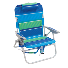 Rio Big Kahuna 5 Position Aluminum Beach Chair Blue Walmart Com Walmart Com