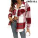 thumbnail image 1 of Chaquetas camiseras, chaquetas de cuadros, blusas de manga larga, camisetas con botones, 1 of 4