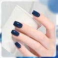 thumbnail image 4 of Set de esmaltes de uñas en gel GAOY, azul marino, 6 colores, 7,3 ml, luz UV, 4 of 6