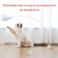 thumbnail image 4 of for Cat Wand Toys Interactive for Cat Teaser Wand for Cat Feather Toys with Feather Exercise and Entertainment for Cat f, 4 of 4