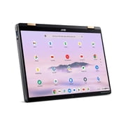 Acer - Chromebook Plus Spin 714 Laptop with Google AI – 14 WUXGA Touch - Intel Core Ultra 5 115U – 8GB LPDDR5 – 256GB SSD - Steel Gray
