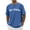 Blue@GC@, variant on CONZONE Men's T-Shirts Short Sleeve T Shirts for Men Casual Crew Neck Letter Graphic Y2K Lightweight Tees Soft Cozy Athletic Tops
