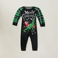thumbnail image 1 of Chemise d'Automne Familiale Haut Pantalon à Carreaux Style de Noël Ensemble Quotidien (Vert P Papa), 1 of 9