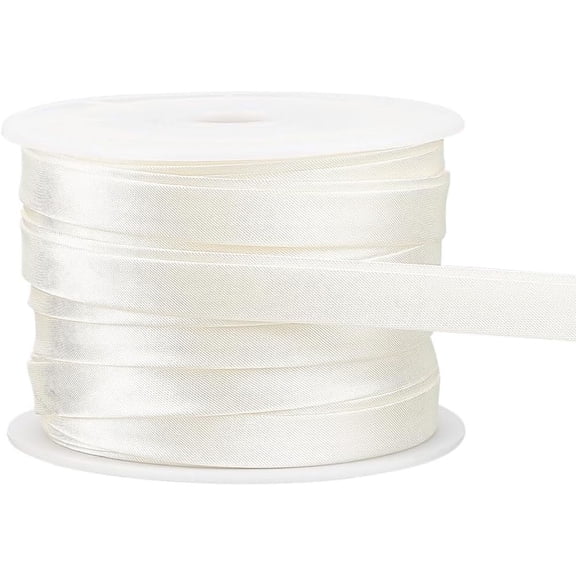 13.5 Yards Double Fold Bias Tape 3/8 Inch Cotton Fabric Piping Bias Binding Tape Beige Seam Binding Tape for Sewing Carpet Edges DIY Crafts Seaming Quilting