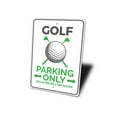 thumbnail image 4 of Golf Parking Novelty Sign, Metal Wall Decor - 10x14 inches, 4 of 4