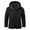 Black, variant on Men's Winter Colorblock Jackets with Chest Color Block for Fashion Trend and Outdoor Sports, Breathable Windproof Jackets, Men's Windbreaker and Exploration Gear,Black,L