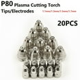 thumbnail image 4 of Luckyn P80 Torche à Plasma 60A 80A 100A P80 Buse d'Électrode de Pointe de Torche à Plasma, 4 of 5