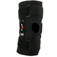 Hinged Knee Brace Support Adjustable Knee Joint Pads with Strap for