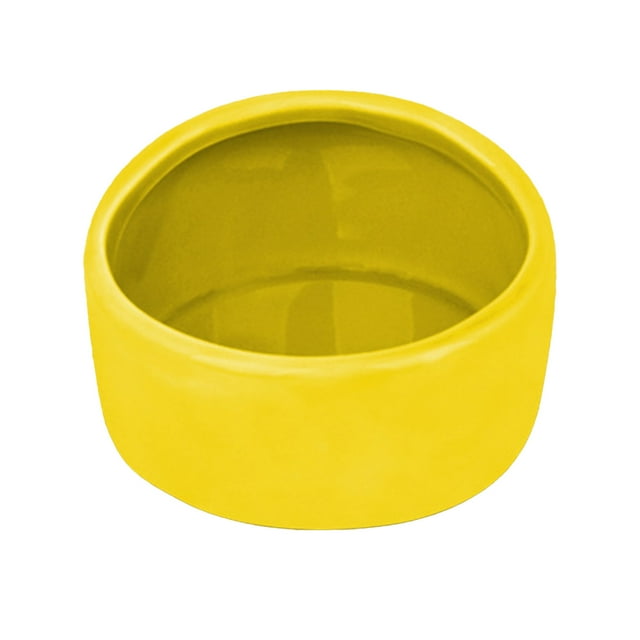 Comedero de cerámica para hámster masticable Plato de agua para y otros animales pequeños