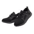 thumbnail image 2 of Work Shoes Men's Lightweight Steel Toe Shoes Sporty Wide Feet Non-Slip Safety Shoes 5.5-11.5, 2 of 7