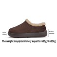 thumbnail image 4 of Gealkoca Women's Winter Snow Boots Fleece Line Boots Casual Comfortable Shoes Warm and Cozy Soft House Shoes Non Slip Soft Shoes for Indoor Outdoor, 4 of 9