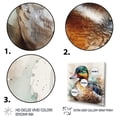 thumbnail image 3 of DESIGN ART Designart "Magnificent_Male Duck Ii" Animal Duck Canvas Wall Art 36 in. wide x 36 in. high, 3 of 5