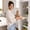 White, variant on Oggfader Refrigerator Organizer, Adjustable Pull Out Fridge Storage Basket with Handle, Expandable Draining Bin for Vegetables and Fruits, Pink