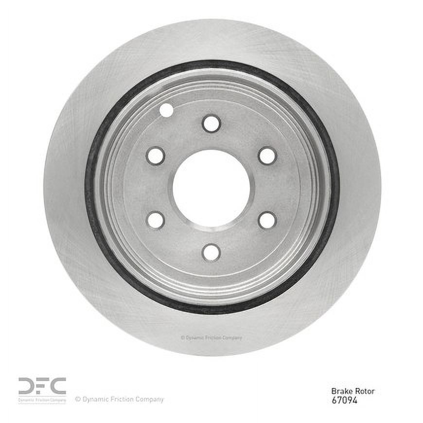 Rear Dynamic Friction Company Disc Brake Rotor 600-67094 (1) For 2005-2015 Nissan Xterra, 2005-2022 Nissan Frontier, 2009-2012 Suzuki Equator