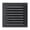 200x200 Black, variant on Stainless Steel Soffit Vent Cover Louvered Grille Wall Vent Flat Ducting Ventilation for Home Wall Ceiling