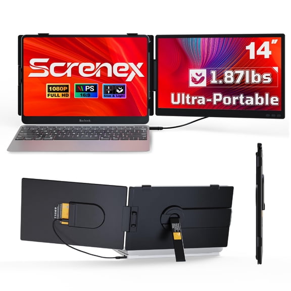 Extensor de Pantalla para Laptop Screnex A3 14" FHD IPS USB-C HDMI