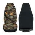 thumbnail image 4 of Kuiaobaty Car Seat Cover for Front Seats 2 Pack Breathable Front Seat Protection Accessories Universal Fit, Camo Hunting Forest Green, 4 of 7