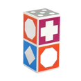 thumbnail image 1 of Wooden Games Puzzle Matchs Exercise Spatial Logic Thinking Color Cognition Fine Sanding Pattern Block Match Puzzles for Kids, 1 of 3