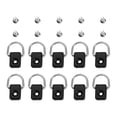 thumbnail image 2 of 10pcs Kayak D ,Durable Nylon Stainless Steel Fishing Rigging D  With M6 Screws for Canoe Kayak, 2 of 8