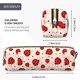 thumbnail image 3 of Disketp Red Ladybug Estuche de Lápices de Cuero con Cierre, Estuche Compacto para Papelería, Bolígrafos y Accesorios Pequeños, 3 of 7