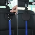 thumbnail image 4 of Car Seat Hooks, Leather Concealed Storage Hooks, Back Seat Hanging Organizer, Practical Multi-Purpose Item Holder, Easy Install, Space Saving Interior Accessory, Durable Automotive Hook, 4 of 6