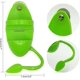 thumbnail image 2 of Yaju Stand Holder Feeding Cup Rack Birdcage Accessories2pcs-green, 2 of 3