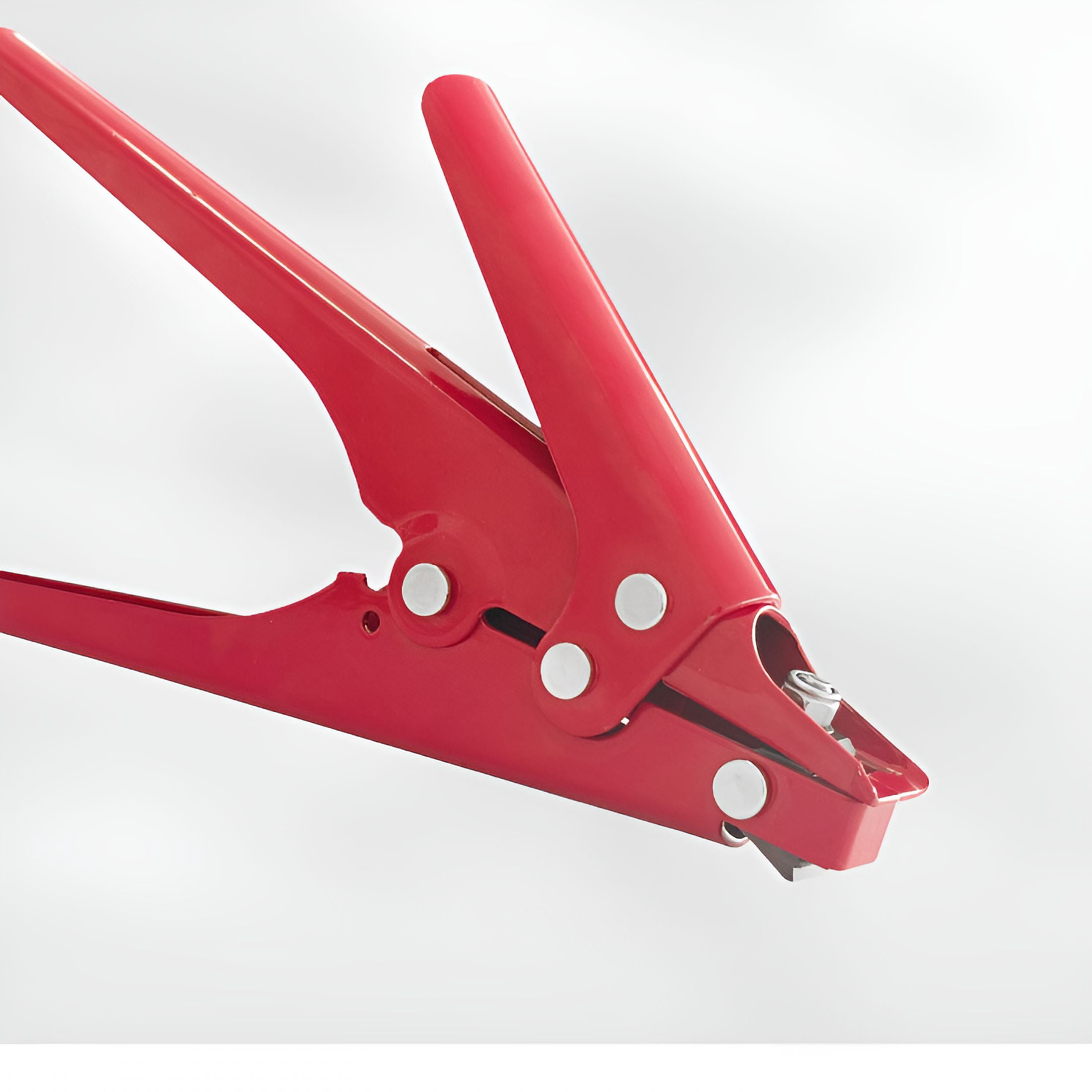EXLEAF HS-519 Zip Tie Gun Tensioning and Cutting Tool for Plastic Nylon Cable Tie or Fasteners, All Metal Casing, 0.37 Inches Max Tie Width