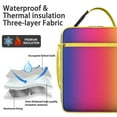 thumbnail image 2 of Tie Dye Insulated Lunch Box Women Reusable Lunch Tote Bag Waterproof Portable Lunch Bag Office Hiking, 2 of 6