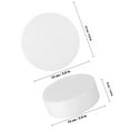 thumbnail image 2 of HOOWIFFY 7 Pcs Soft Packing Material Foam Cylinder White for Artists DIY Projects, 2 of 6