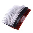 thumbnail image 3 of 12 peines de plástico con 16 dientes para el pelo, peines laterales, clips para velo de novia, peines para mujeres y niñas, accesorios para el cabello, transparente, 3 of 3